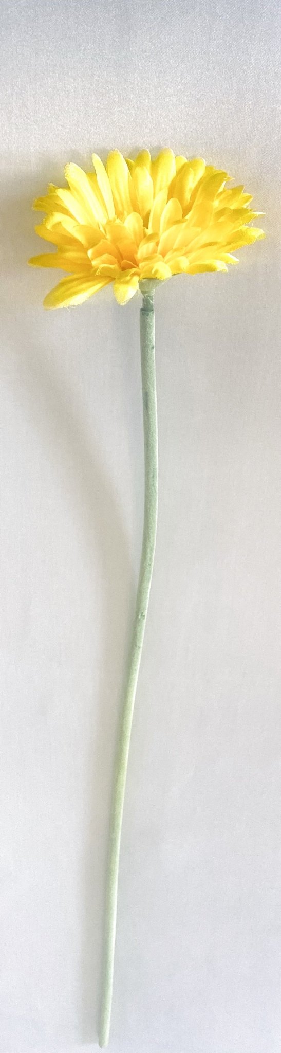 Artificial Gerbera Flowers Yellow Faux Flowers, Fake Gerbera, Gerbera Daisy Flowers, Silk Spring Wedding. Yellow Flowers, Gift for Her.