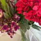 Artificial Purple Hydrangea Flower Berries, Purple Flowers, Purple Berries, Faux Hydrangeas, Wedding Flowers, Fake Silk Flowers