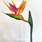 Artificial Birds of Paradise, 1x Flower. Tropical Flowers, Yellow Flowers, Artificial Flowers, Fake Birds of Paradise, Silk Spring Wedding Flowers