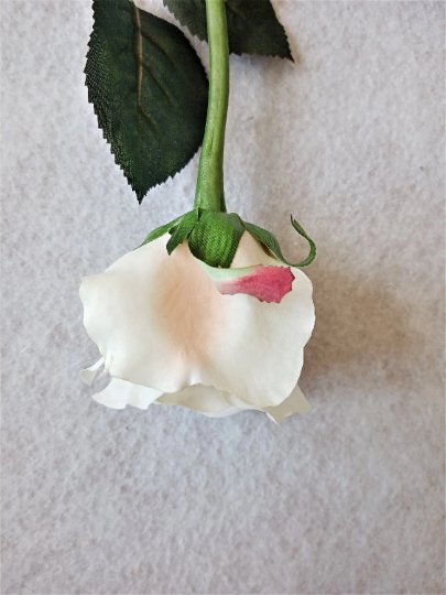 Artificial Cream Roses, Real Touch White Roses, White Flowers, Artificial Flowers, Faux Flowers Wedding Flowers, Flowers Gift for Her