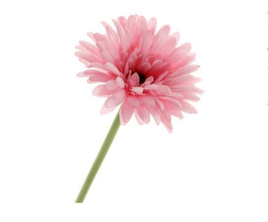 Artificial Gerbera Flowers Pink Faux Flowers, Fake Gerbera, Gerbera Daisy Flowers, Silk Spring Wedding.  Pink Flowers Gift for Her.
