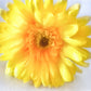 Artificial Gerbera Flowers Yellow Faux Flowers, Fake Gerbera, Gerbera Daisy Flowers, Silk Spring Wedding.  Yellow Flowers, Gift for Her.