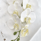 Artificial Orchid Flower Gift for Her, Real Look Orchids, White Orchid Phalaenopsis, Faux Orchid Stem Artificial Flowers White Flowers