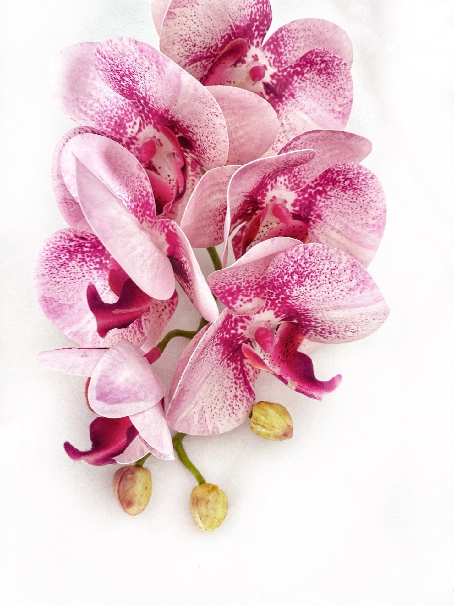 Artificial Orchid Flower, Pink Orchid Stem, Pink Flowers, Real Touch Orchids, Faux Orchid Artificial Flowers Gift for Her, Wedding Flowers, Home Decor