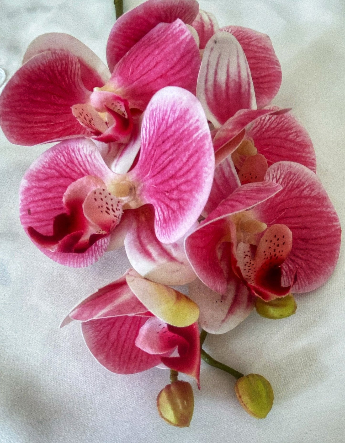 Artificial Orchid Flower Gift for Her, Real Touch Orchids, Pink Orchid Stem Phalaenopsis, Artificial Flowers Faux Orchid, Pink Flowers, Wedding