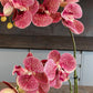 Artificial Orchid Plant, Gift for Her, Real Look Orchids, Spotted Pink Orchid Pot Plant, Phalaenopsis, Artificial Flowers, Faux Orchid