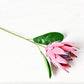 Artificial Protea Flowers, Pink & Purple or Orange Faux Flowers, (1 Flower) Foliage Filler Flowers, Fake Protea, Artificial Flowers, Wedding, King Protea