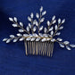 Bridal Wedding Hair Accessories Crystal Hair Comb in Silver or Gold Hair Vine Bridesmaid Prom Hair Accessory
