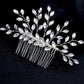 Bridal Wedding Hair Accessories Crystal Hair Comb in Silver or Gold Hair Vine Bridesmaid Prom Hair Accessory