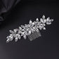 Bridal Wedding Hair Accessories Crystal Hair Comb / Vine Bridesmaid Hair Accessory Crystal Hair Piece Silver