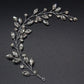 Bridal Wedding Hair Accessories Silver Crystal Hair Vine Wedding Tiara Bridesmaid's Hairpiece