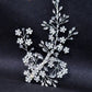 Bridal Wedding Hair Accessories Hair Vine Crystal Hair Piece (One piece) Bridesmaid Accessory Hair Jewellery in Silver