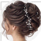 Wedding Hair Tiara Silver Crystal Hair Vine Hairpiece Bridal Hair Accessories Bridesmaid Accessory