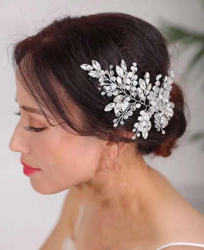 Crystal Bridal Wedding Hair Accessories Bridal Hair Vine Hairpiece Bride or Bridesmaid Wedding Hair Jewellery