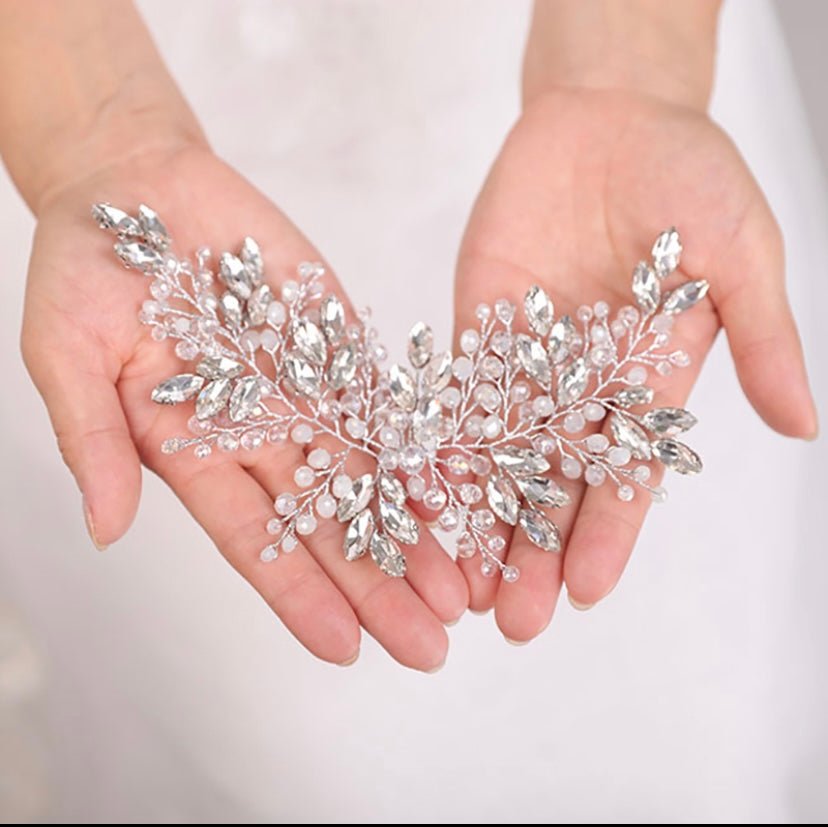 Crystal Bridal Wedding Hair Accessories Bridal Hair Vine Hairpiece Bride or Bridesmaid Wedding Hair Jewellery