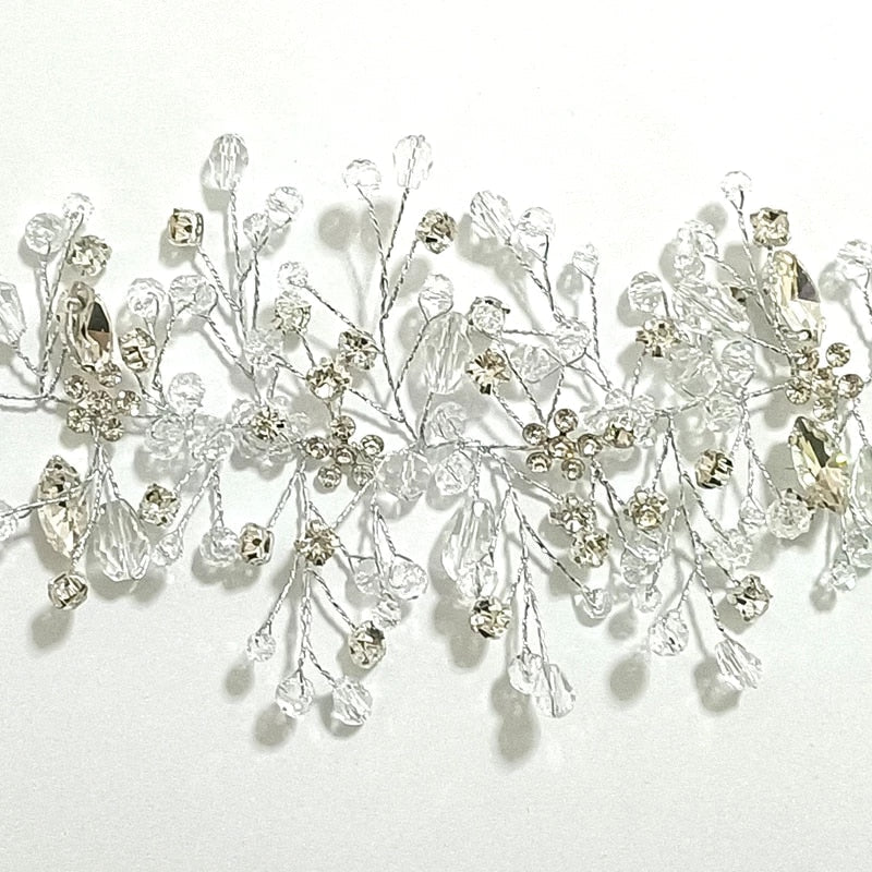 Crystal Bridal Wedding Hair Accessories Bridal Wedding Hair Vine/ Piece Bride or Bridesmaid Wedding Hair Accessory. Hair Jewellery