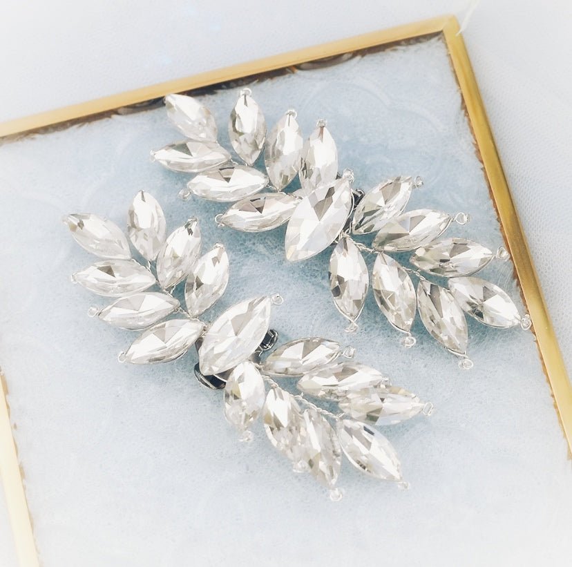 Crystal Diamante Wedding Shoe Clips, Bridal Shoe Clip, Wedding Shoes Accessories, Shoe Decoration