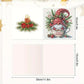 Diamond Art Christmas Cards Christmas Gonks 6pcs - DIY Diamond Art Kits