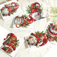 Diamond Art Christmas Cards Christmas Gonks 6pcs - DIY Diamond Art Kits