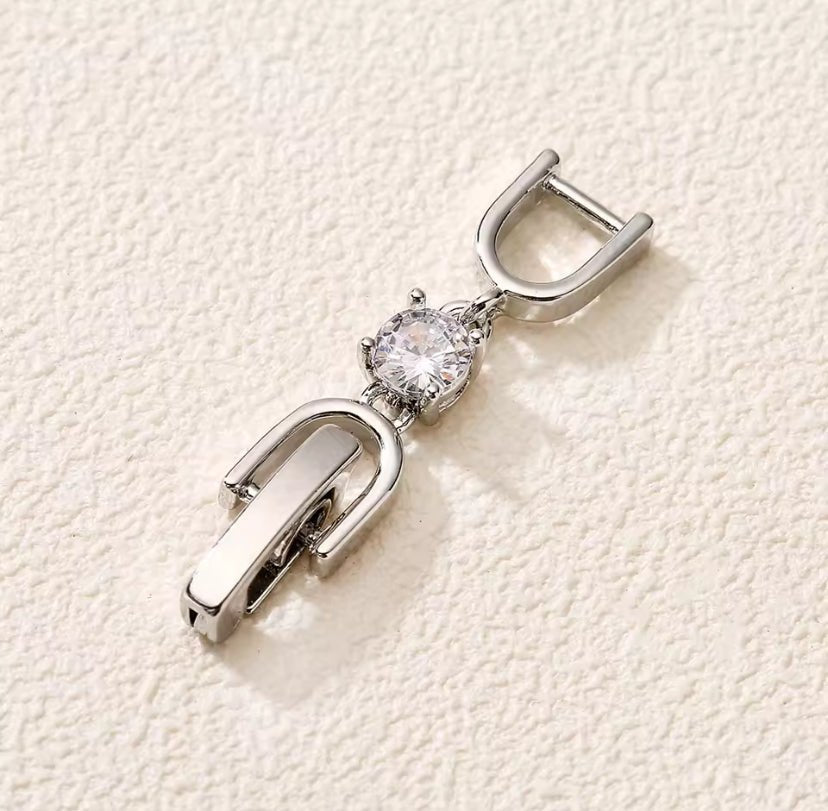 Extenders Fold Over Clasp for Extensions on Necklace and Bracelets 2cm and 2.5cm in Silver, Gold Rose Gold