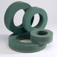 Floral Foam Wreath Ring Oasis Flower Foam 10" 12" 14" Wet Foam for Funeral Grave Wreath Florists Flower Foam Flower Arranging