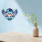 Owl Suncatcher - DIY Christmas Diamond Art Kit - Craft Kit in Acrylic with Rhinestone Drills